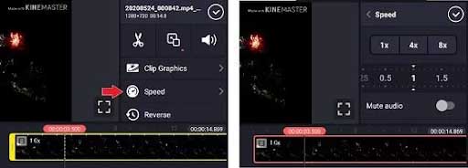 Mengatur Kecepatan Video di KineMaster
