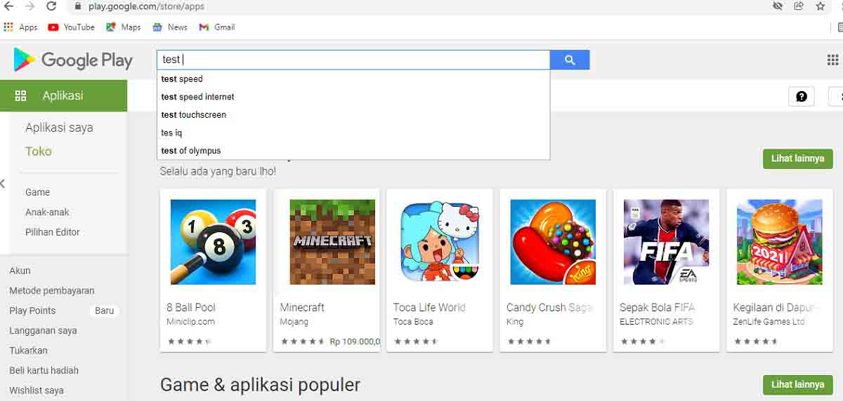 Cara Menghapus Pencarian di Google Play